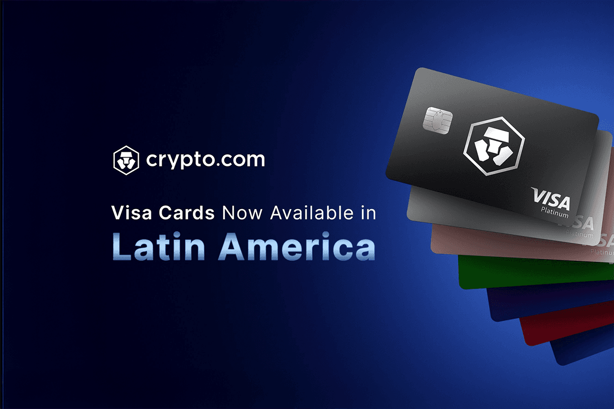Lanzamiento de la Tarjeta Visa de Crypto.com en América Latina