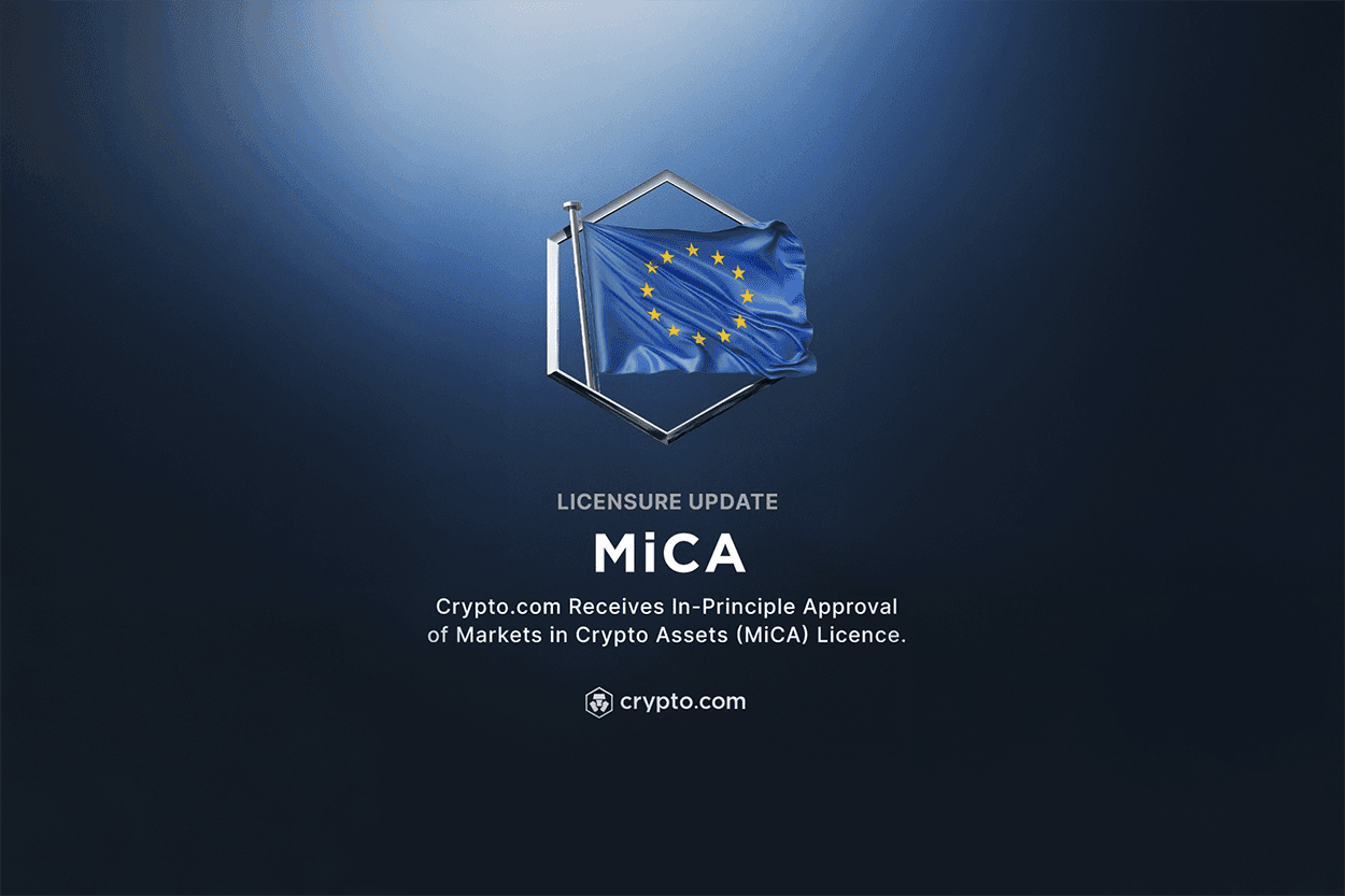 Crypto.com logra aprobación de licencia MiCA en la UE
