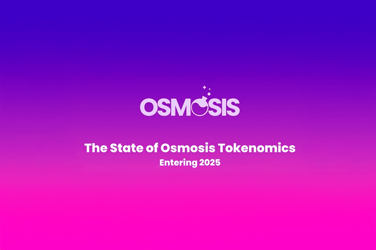 Explorando el Estado de la Tokenomics de Osmosis