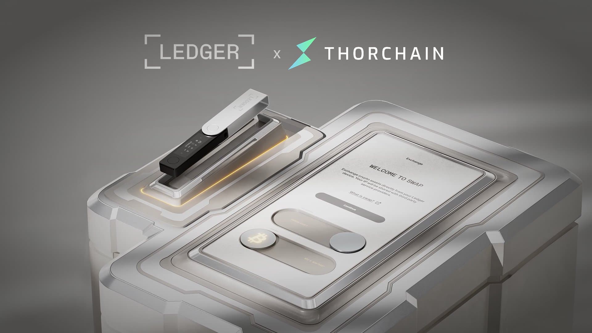 THORChain Ahora Disponible en Ledger Live para Swaps Seguros y Descentralizados