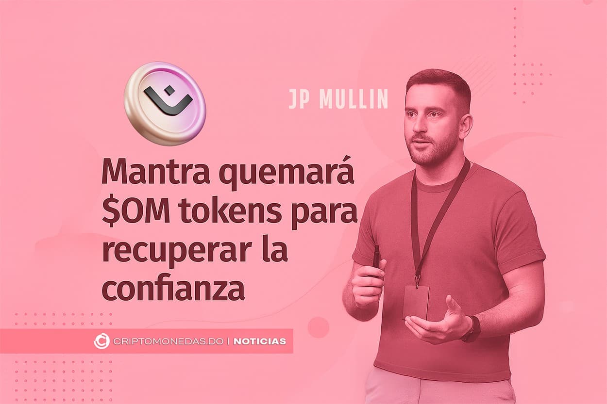 Mantra quemará tokens del equipo para recuperar la confianza