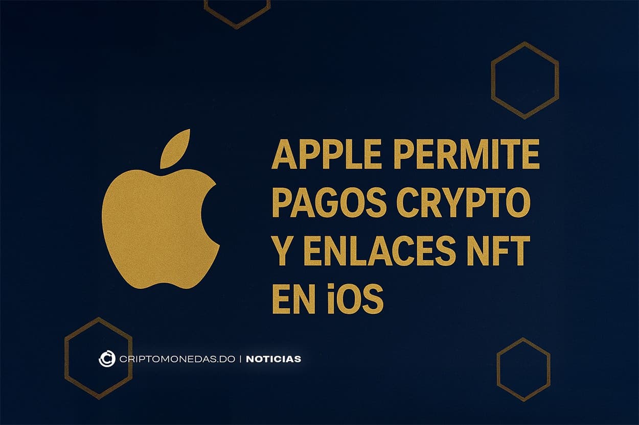 Apple permite pagos cripto y enlaces NFT en apps de iOS