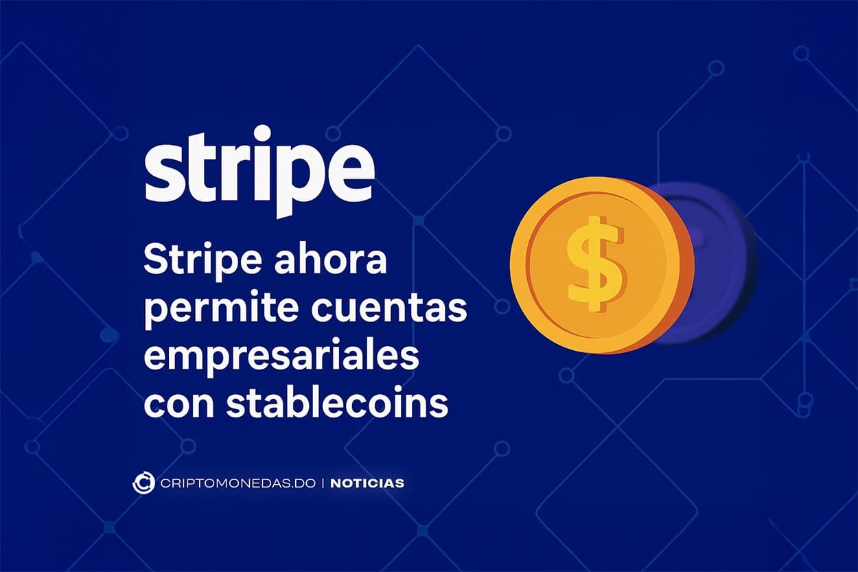 Stripe ahora permite cuentas empresariales con stablecoins