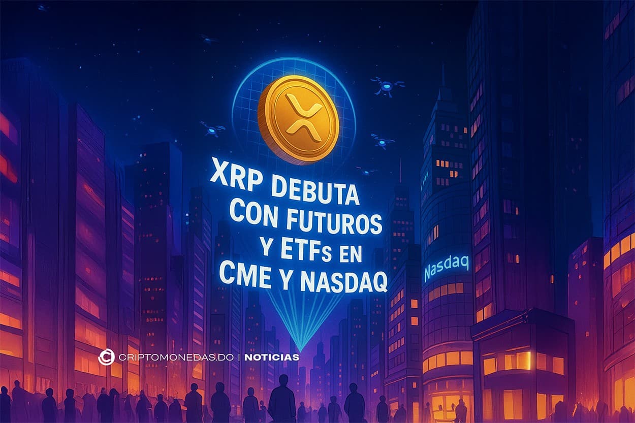 XRP debuta con futuros y ETFs en CME y Nasdaq