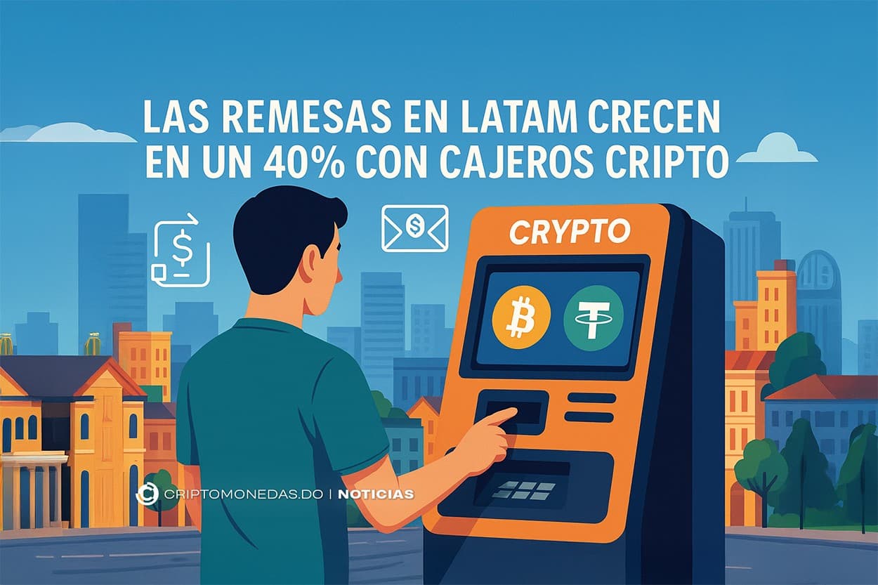 Las remesas en LATAM crecen en un 40% con cajeros cripto