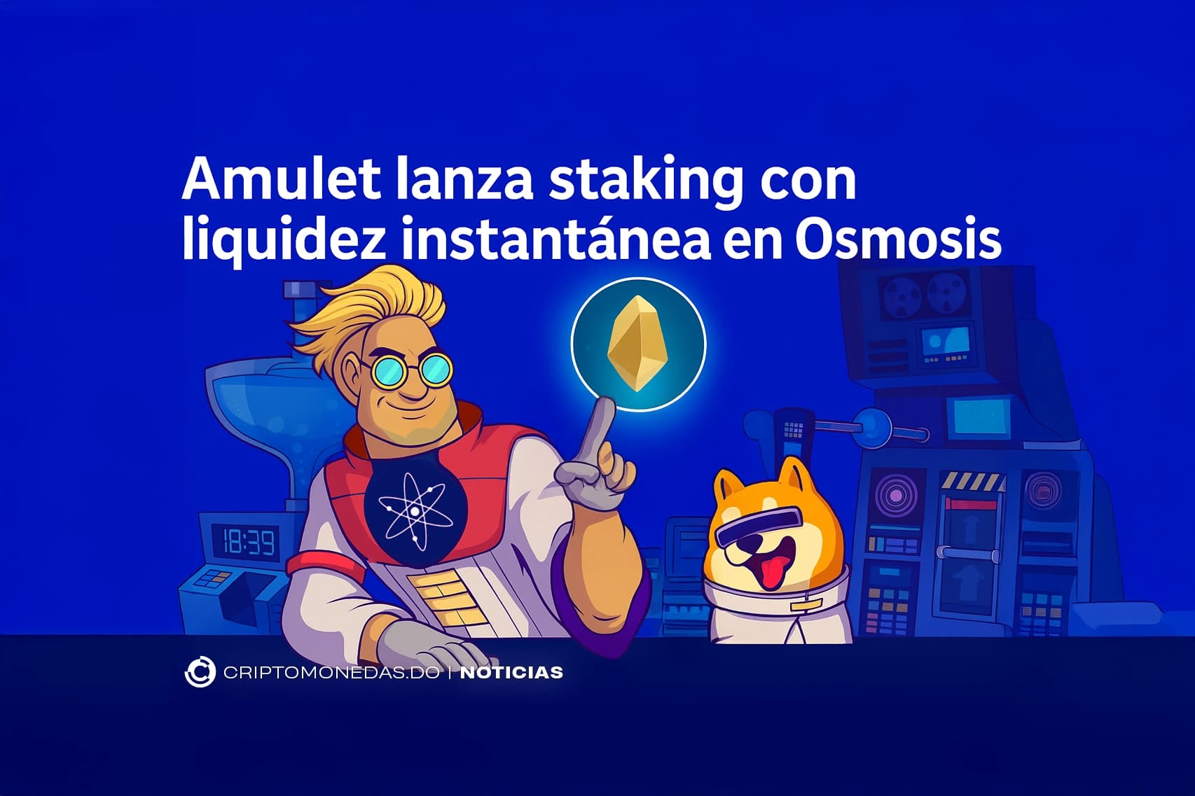 Amulet lanza staking con liquidez instantánea en Osmosis