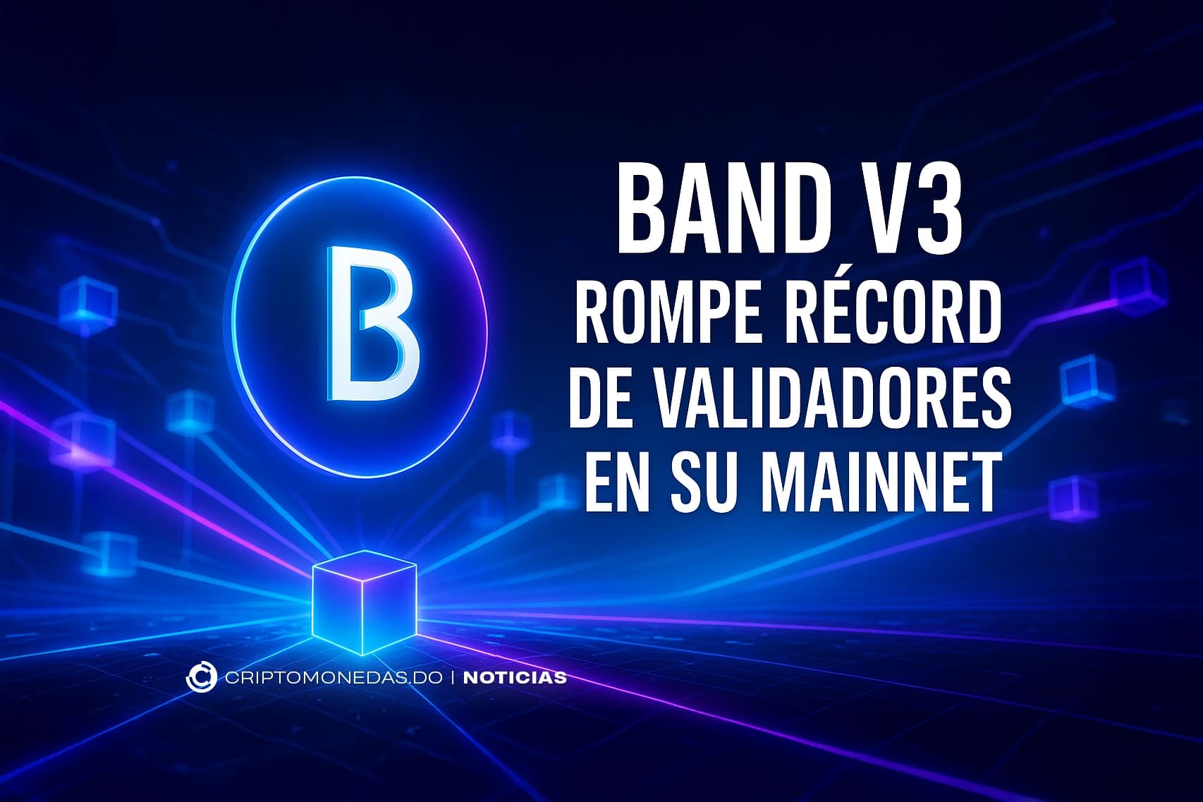 Band v3 rompe récord de validadores en su mainnet