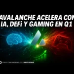 Avalanche acelera con IA, DeFi y gaming en Q1