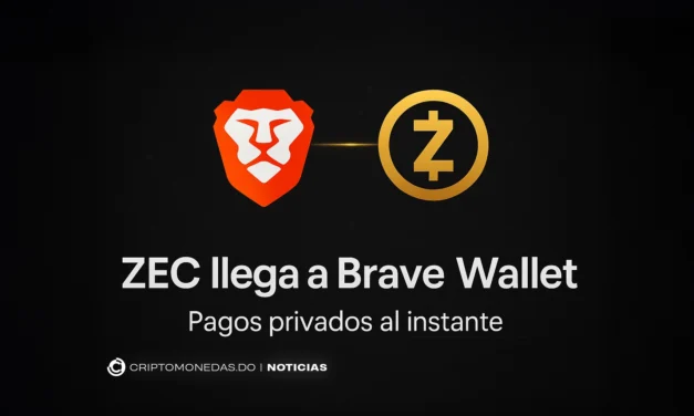 Zcash se integra a Brave Wallet con pagos privados