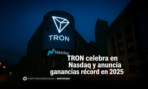 TRON celebra en Nasdaq y anuncia ganancias récord en 2025