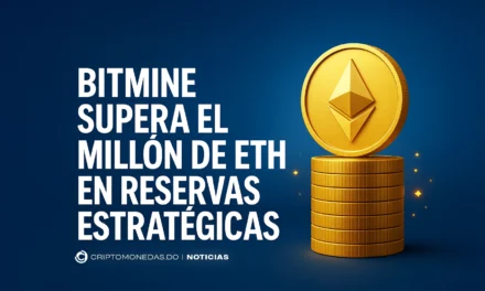 Bitmine supera el millón de ETH en reservas estratégicas