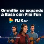 OmniFlix lanza FLIX.fun y se expande a Base