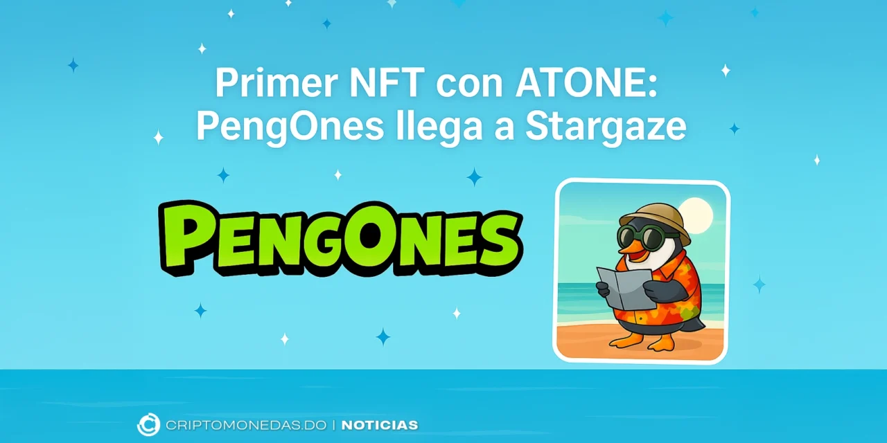 Primer NFT con ATONE: PengOnes llega a Stargaze