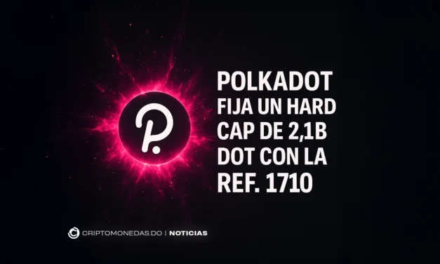 Polkadot fija un hard cap de 2.1B DOT con la Ref. 1710