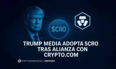 Trump Media adopta $CRO tras alianza con Crypto.com