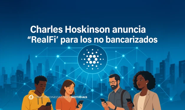 Charles Hoskinson anuncia “RealFi” para los no bancarizados